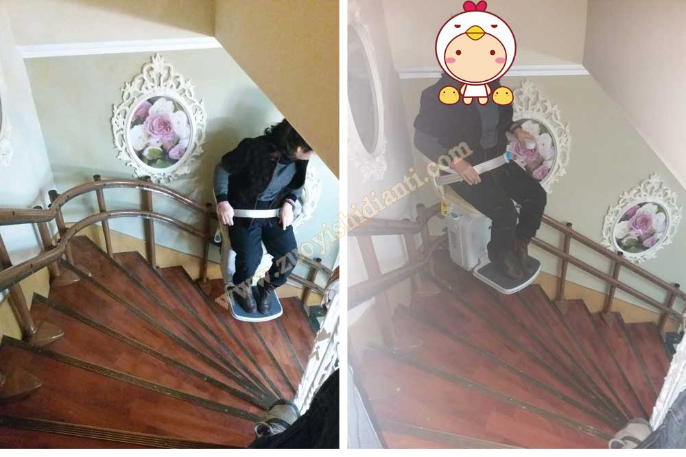 双轨座椅式电梯